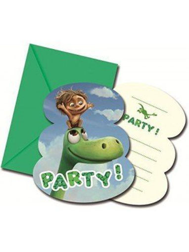 Picture of THE GOOD DINOSAUR INVITATIONS - 6PK